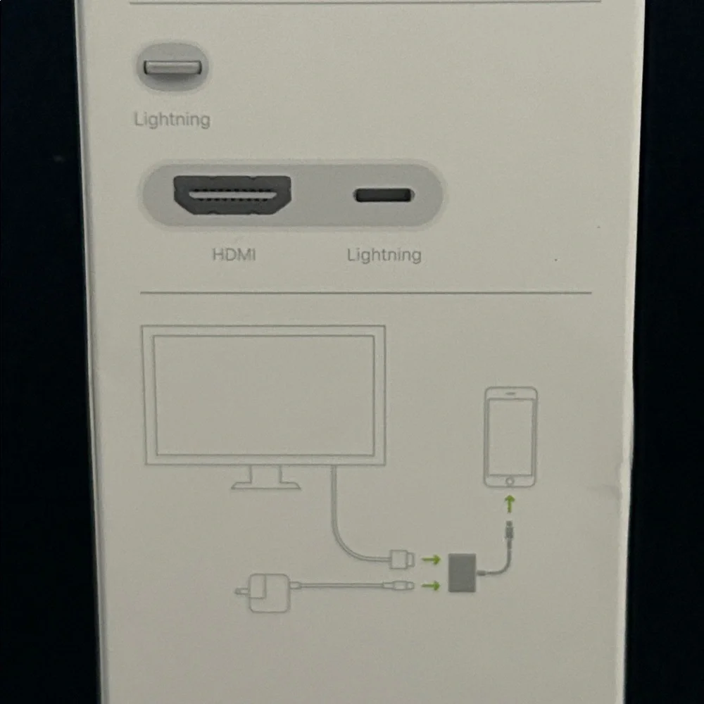 Apple Lighting to Digital AV Adapter, New in Box